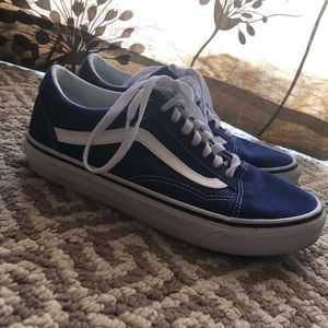 Blue Old Skool Vans